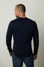 Load image into Gallery viewer, Braden Vintage Tee Long Sleeve in Midnight