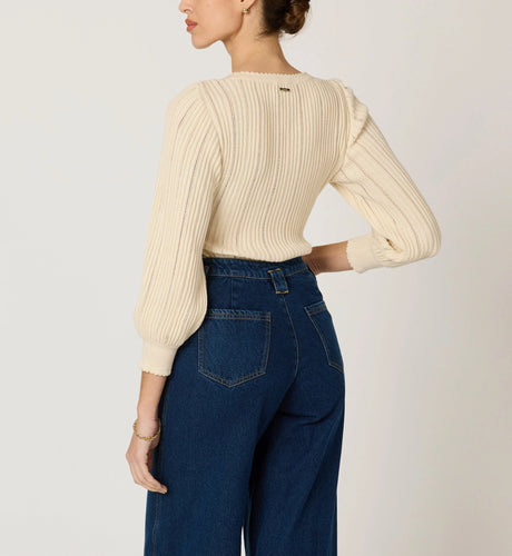Zoe Sweater- Ivory