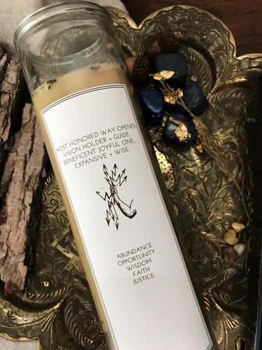 Jupiter Intention Candle | Beeswax