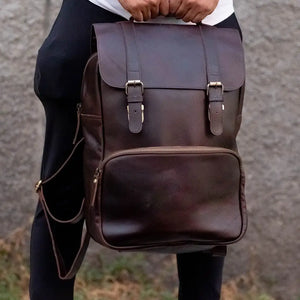 Layne Leather Backpack