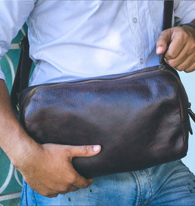 The Leather Sling Bag- Bags For Men