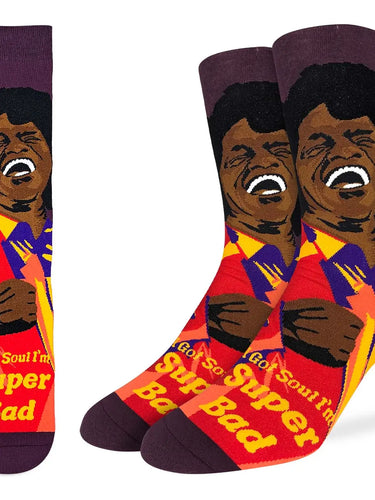 James Brown Super Bad Socks