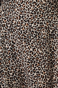 Alison Desert Leopard Mini Dress