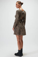 Load image into Gallery viewer, Alison Desert Leopard Mini Dress
