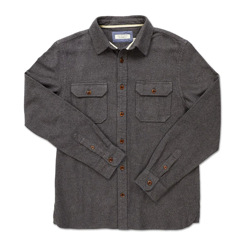 Winter Flannel Shirt - Charcoal Heather