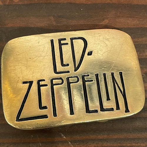 Led Zeppelin Vintage Belt Buckle
