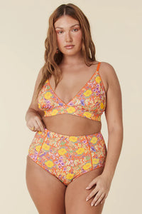 Last Drinks Sunset Floral High Waisted Bloomers