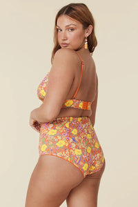 Last Drinks Sunset Floral High Waisted Bloomers
