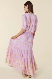 Lei Lei Maxi Lavender Floral Skirt