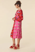 Load image into Gallery viewer, Solstice Boho Midi- Salsa Rose