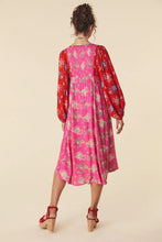 Load image into Gallery viewer, Solstice Boho Midi- Salsa Rose
