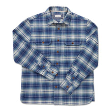 Load image into Gallery viewer, Flannel Shirt - Storm Blue