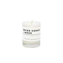 Load image into Gallery viewer, Dried Cedar + Moss Mini Candle