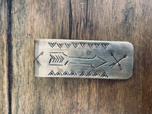 Load image into Gallery viewer, Sterling Silver Arrow Money Clip