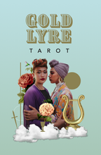 Load image into Gallery viewer, Gold Lyre Tarot