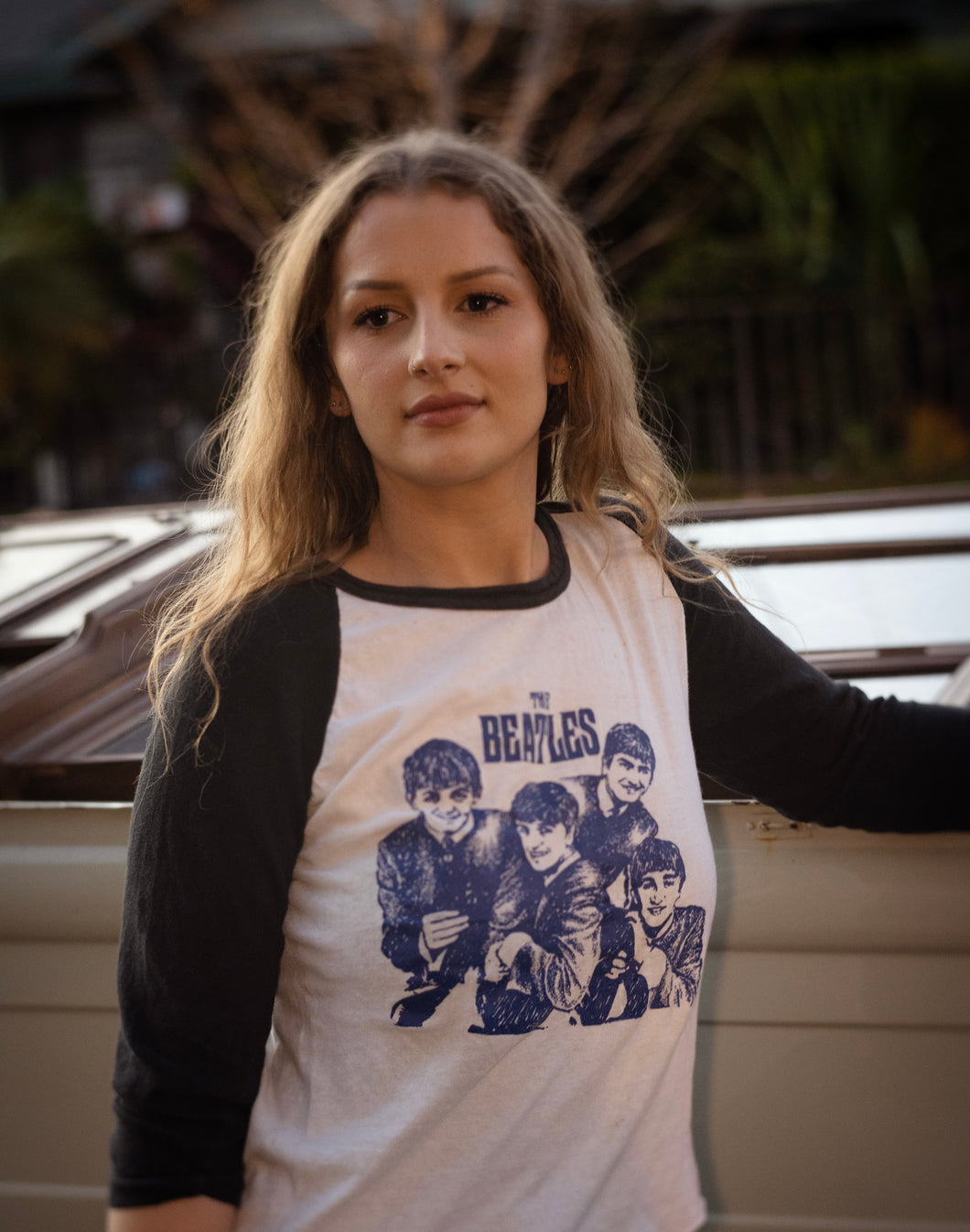 Vintage 70s The Beatles Raglan T-Shirt