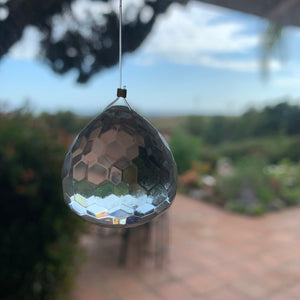 Quartz Crystal Hanging Suncatcher