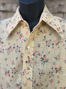 Vintage Floral Western Shirt