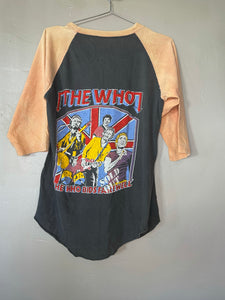 Vintage 1982 The Who Concert Farewell Tour Raglan T-Shirt