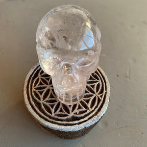 Medium Quartz Crystal Skull