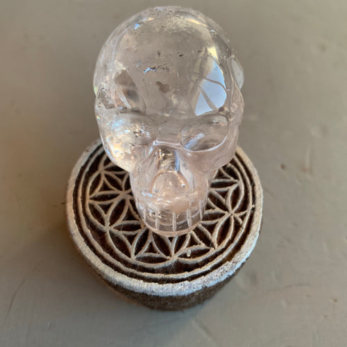 Medium Quartz Crystal Skull