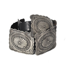 Load image into Gallery viewer, Sterling Silver Fluted Concho Belt